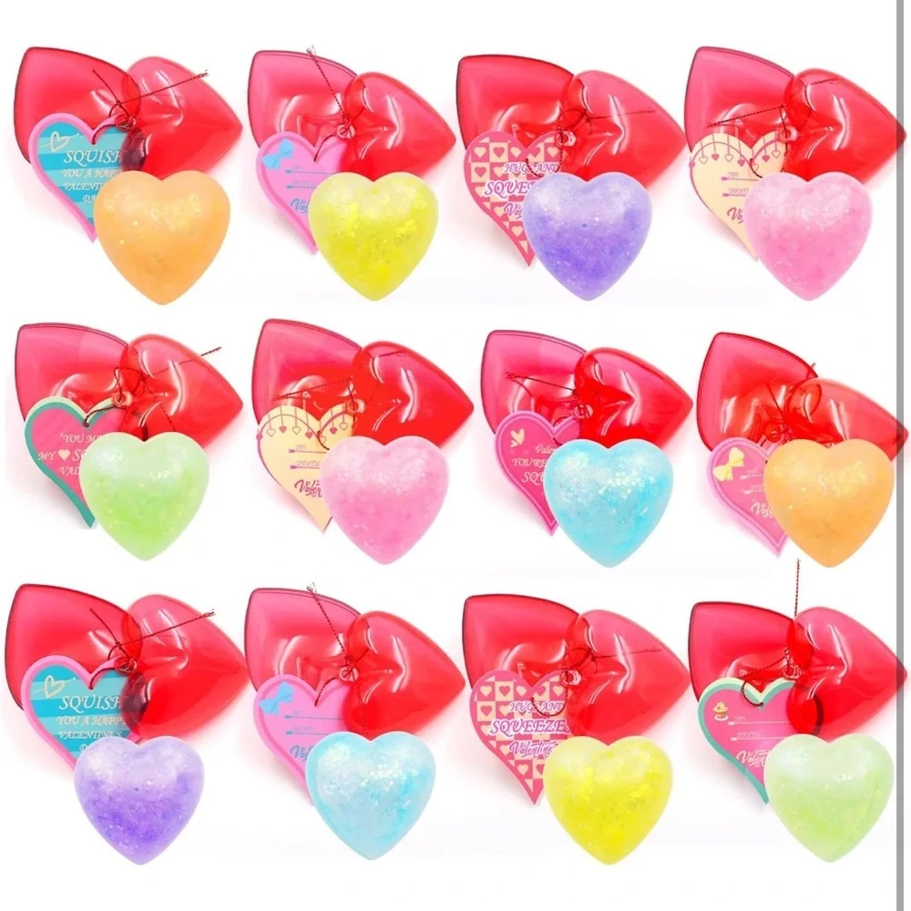 Valentine's Day Heart Squishy Toys